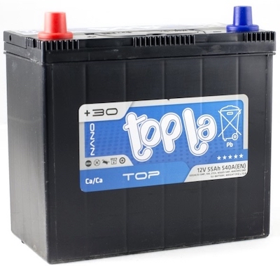 Аккумулятор автомобильный TOPLA TOP 55 Ач п.п. 540А Asia
